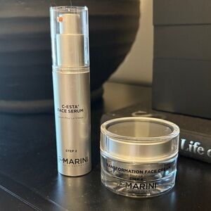 Jan Marino C-Esta Vitamin C Serum and Transformation Face Cream - used 3/4